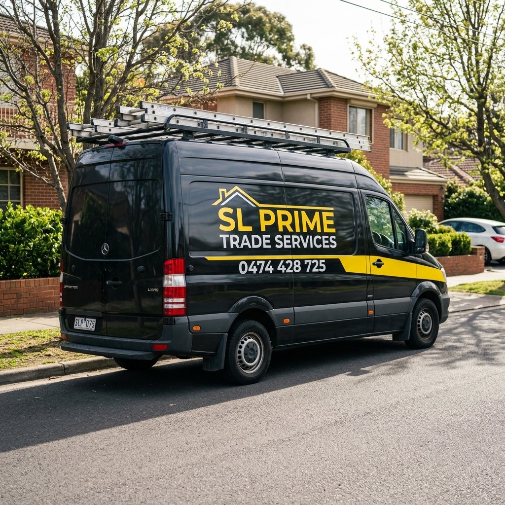 SL Prime Trade Services Branded Work Van