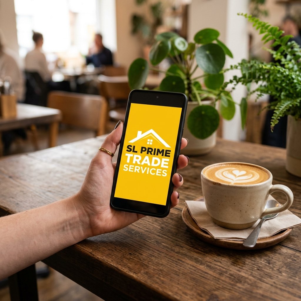 SL Prime smartphone app mockup